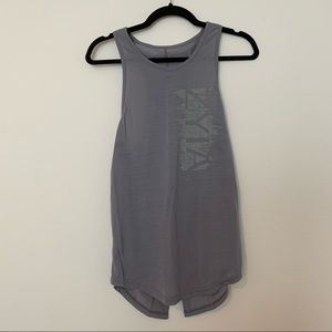 ZYIA Active Split Back Tank (M).